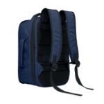 handbagage rugzak met 180 graden opening
