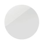 ronde magneet met pvc-laminering diameter 5,8 cm