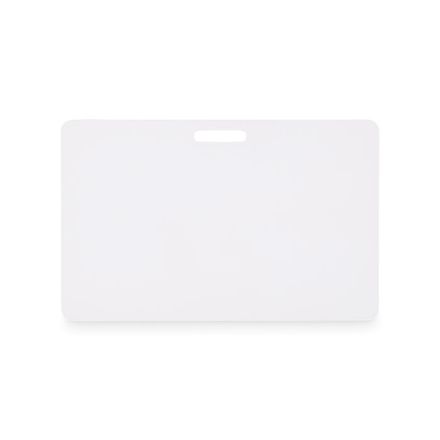 badge 5,4 x 8,6 cm aan lanyards