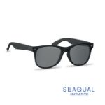 seaqual ocean zonnebril met uv400-bescherming - zwart