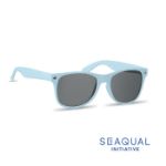 seaqual ocean zonnebril met uv400-bescherming - licht blauw