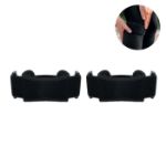 set van 2 sport-kniebandages zacht en flexibel