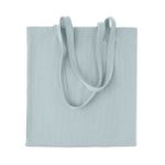 corduroy boodschappentas lange hengsels 220 g/m2 - licht blauw