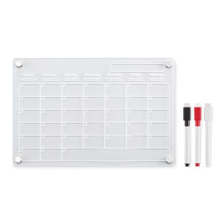 magnetische maandplanner a4 formaat met markers