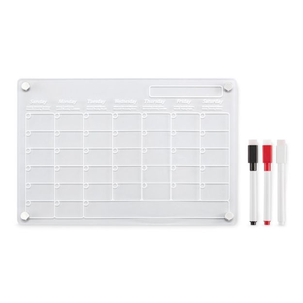 magnetische maandplanner a4 formaat met markers