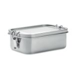 lunchbox 750 ml van recycled rvs ronde hoeken