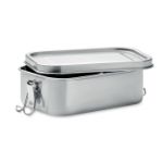 lunchbox 750 ml van recycled rvs ronde hoeken