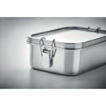 lunchbox 750 ml van recycled rvs ronde hoeken