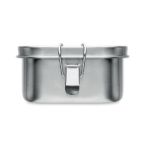 lunchbox 750 ml van recycled rvs ronde hoeken