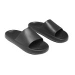 unisex eva badslippers 36/37 - zwart