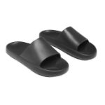 unisex eva badslippers 38/39 - zwart