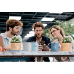 dubbelwandige mok 400 ml transparant schuifdeksel