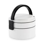 twee-laagse lunchbox 950 ml met zijclipsluiting