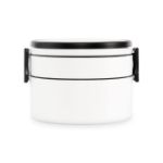 twee-laagse lunchbox 950 ml met zijclipsluiting