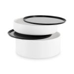 twee-laagse lunchbox 950 ml met zijclipsluiting