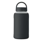 fles van hoog borosilicaatglas inhoud van 600 ml