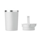dubbelwandige recycled rvs beker 350 ml lekvrij