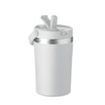 dubbelwandige recycled rvs beker 350 ml lekvrij