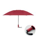 23 inch windbestendige paraplu bijpassende pouch - bordeaux