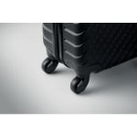 harde trolley op 4 wielen met veiligheidsslot