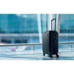 harde trolley op 4 wielen met veiligheidsslot