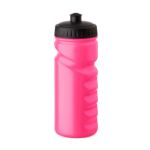 sportfles 500 ml lekvrij met handige handgreep - fuchsia