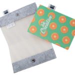 custom made rpet paspoorthoes creafelt pass