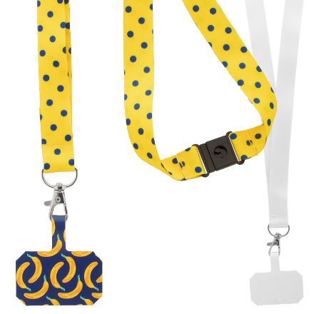 custom made lanyard met mobiele telefoonhouder