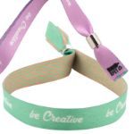 custom made rpet festival armband subowrist alloy