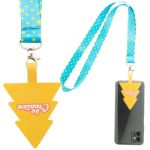 custom made r-pet mobiel lanyard xmas en haak