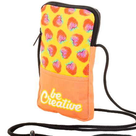 custom made rpet crossbody tas met koordriem