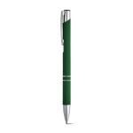 aluminium balpen zwartschrijvend rubberised