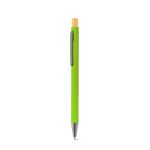 zylen balpen 100% ral met rubberen afwerking - licht groen