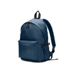 rosario klassieke r-pet rugzak met tijdloos design - blauw