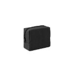chloe polyester cosmetische tas met hoge dichtheid - zwart
