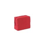 chloe polyester cosmetische tas met hoge dichtheid - rood