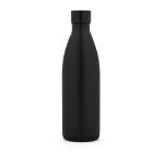 re-buffon xl dubbelwandige rvs fles 1000 ml - zwart