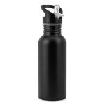 edberg enkelwandige roestvrijstalen fles 690 ml - zwart