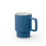 kuerten keramische mok met matte afwerking 330 ml - blauw