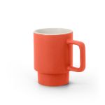 kuerten keramische mok met matte afwerking 330 ml - rood