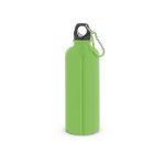 kelce enkelwandige rvs fles 550 ml karabijnhaak - licht groen