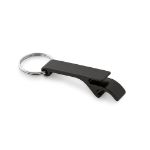 re-baitt sleutelhanger met capsuleopener ral - zwart