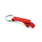 re-baitt sleutelhanger met capsuleopener ral - rood