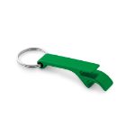 re-baitt sleutelhanger met capsuleopener ral - groen