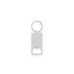 sylvester rechthoekig sleutelhanger met flesopener