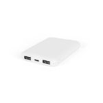 leakey powerbank 5'000 mah in gerecycled abs - wit
