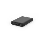 leakey powerbank 5'000 mah in gerecycled abs - zwart