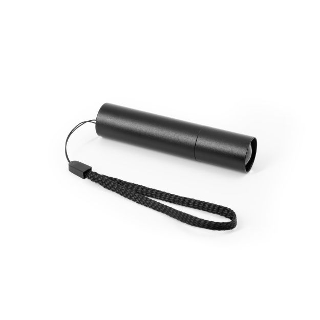 oplaadbare zaklamp recycled aluminium uitschuif