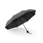 21 inch paraplu r-pet in 3 delen opvouwbaar - zwart