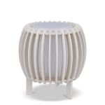 coollux led lamp lamella sol met verfijnd design - wit